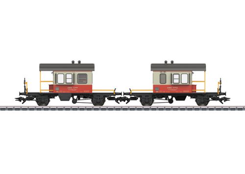 Märklin 46850 Tehervonati kísérőkocsi-pár, Db, "Sputnik" Swiss Express (E4) (H0)