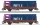 Märklin 46939 Rakoncás teherkocsi-pár, Kbs, 40 lábas konténer rakománnyal - Bell, NS (E4) (H0) - AC