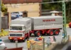 Märklin 47412 RoLa kamionszállító teherkocsi, Saadkms, ponyvás teherautóval (Carson RC), DB (E4) (H0) - AC