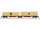 Märklin 47816 Konténerszállító iker-teherkocsi, Sggrss 80, 2 db 40 lábas konténerrel Tourax, MSC (E6) (H0) - AC