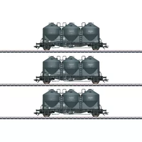   Märklin 48264 Poranyagszállító teherkocsi-készlet, 3-részes Kds 67, DB (E3) (H0) - AC