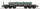Märklin 48678 Nehézteherszállító hattengelyes pőrekocsi, SSym 46, acélbugákkal, DB (E3) (H0) - AC
