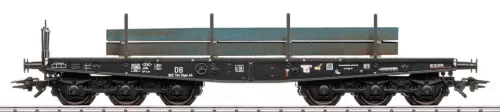 Märklin 48678 Nehézteherszállító hattengelyes pőrekocsi, SSym 46, acélbugákkal, DB (E3) (H0) - AC