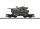 Märklin 48879 Pőrekocsi, négytengelyes Rlmmps 650, Leopard 1A1 harckocsival, DB (E4) (H0) - AC