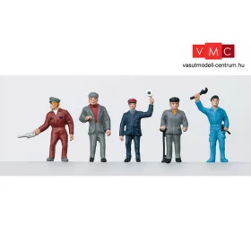   Märklin 56405 Vasutasok, vasúti személyzet, DB, 5 db figura (1)