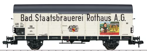Märklin 58837 Fedett sörszállító teherkocsi, Tannenzäpfle, DB (E) (1)