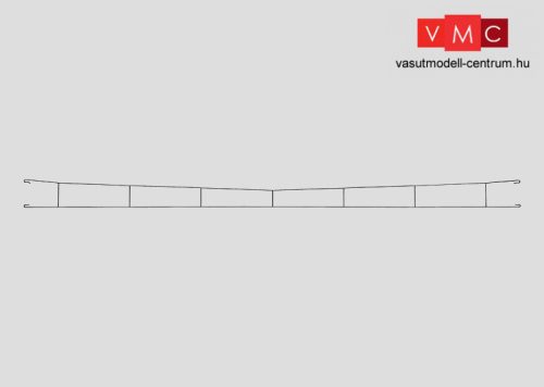 Märklin 70360 Felsővezeték/munkavezeték 360,0 mm, 5 db (H0)