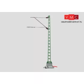 Märklin 74121 Tartóoszlop felsővezetékhez, vonali oszlop árambevezetéssel (H0)