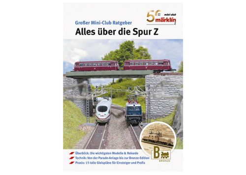 Märklin 7771 Könyv: 50 Jahre Mini-Club/Spur Z, német nyelven