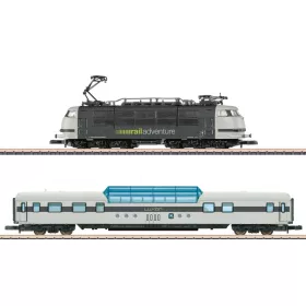   Märklin 81283 Személyvonat-készlet, BR 103 villanymozdony kilátókocsival, LUXON, RailAdventure (E6) (Z)