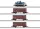 Märklin 81359 Tehervonat-készlet: BR 261 dízelmozdony, 3 db fedett postakocsival, DBP (E4) (Z)