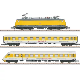   Märklin 81528 Villanymozdony BR 120 (ex 120 160) vasúti mérővonattal, RaiLAB, DB Netz (E6) (Z)