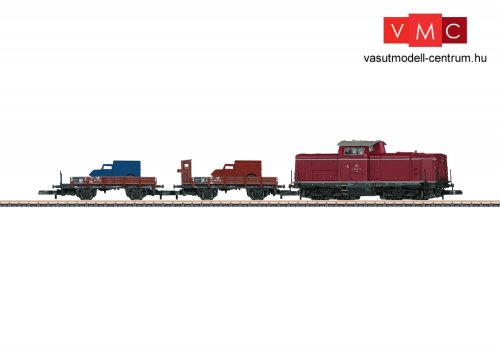 Märklin 81699 Tehervonat-készlet: V100 dízelmozdony 2 db teherkocsival - Leichter Güterzug, DB (E3) (Z)
