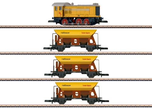 Märklin 81771 Dízelmozdony V 36 tehervonattal, Railbouw Leerdam (E6) (Z)