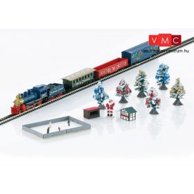 Märklin 81845 Analóg kezdőkészlet: Karácsonyi vonat, kiegészítőkkel, ovál pálya (Z)