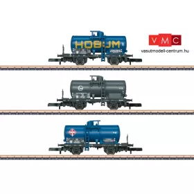   Märklin 82326 Tartálykocsi-készlet, 3-részes Hobum, EVA, Thörl, DB (E3) (Z)