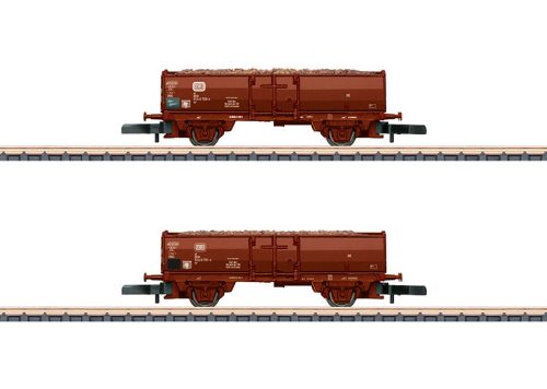 Märklin 82396 Nyitott teherkocsi-pár, cukorrépa rakománnyal, DB (E4) (Z)