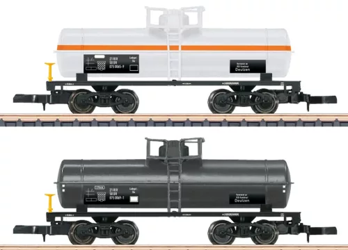 Märklin 82524 Tartálykocsi-pár, négytengelyes 1 dómos típusok, VEB Kombinat Deutzen, DR (E4) (Z)