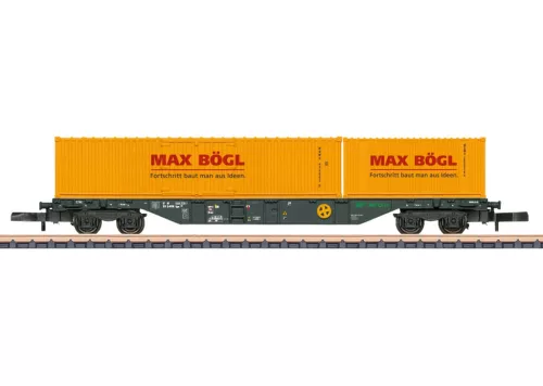 Märklin 82642 Konténerszállító négytengelyes teherkocsi, Sgns 691, MFD Rail - Bögl (E6) (Z)