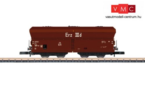 Märklin 86308 Önürítős négytengelyes teherkocsi, szén rakománnyal, DB (E3) (Z)