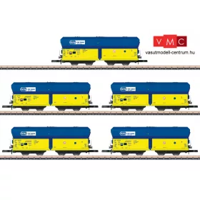   Märklin 86311 Önürítős négytengelyes teherkocsi-készlet, 5-részes Falns, PKP (E6) (Z)