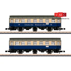   Märklin 87073 Személykocsi-pár, háromtengelyes Umbauwagen - Deutsche Weinstraße, DB (E4) (Z)