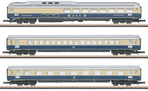 Marklin 87284 Személykocsi-készlet, 3-részes Rheingold, Set 1, DB (E3) (Z)
