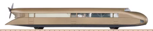 Märklin 88762 Schienenzeppelin Kruckenberg (sínzeppelin) (E2) (Z)