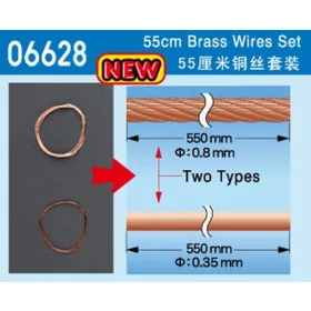 Master Tools 06628 55cm Brass Wire set