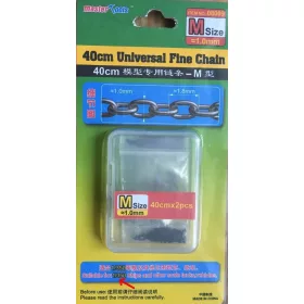   Master Tools 08009 40CM Universal Fine Chain M Size 1.0mmX1.8mm