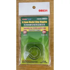 Master Tools 08031 0.2mm Model ship Rigging