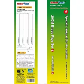 Master Tools 09935 20CM Brass Pipe Set 8