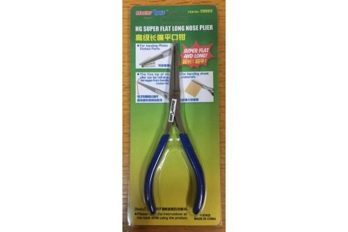 Master Tools 09989 HG Super Flat Long Nose Plier