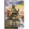Master Box 24085 Russian-Ukrainian War series, Kit №1. Ukrainian soldier, Defence of Kyiv, March 2022 1/24 figura makett