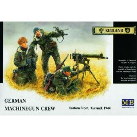   Master Box 3526 German Machinegun Crew Eastern front, Kurland, 1944 1/35 figura makett