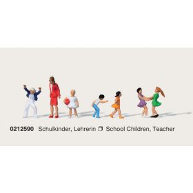 Merten 0212590 Tanárnő iskolás gyerekekkel (H0)