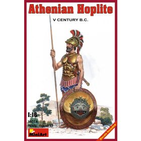   MiniArt 16014 Athenian Hoplite. V century B.C. (1/16) Történelmi figura makett