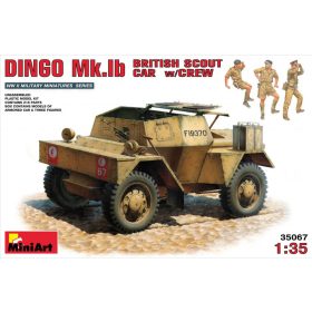   MiniArt 35067 British Scout Car Dingo MK 1b (1/35) Harcjármű makett