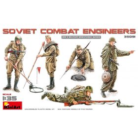   MiniArt 35091 Soviet Combat Engineers (1/35) Katonai figura makett