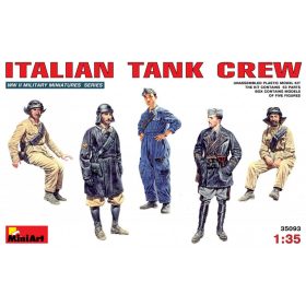 MiniArt 35093 Italian Tank Crew (1/35) Katonai figura makett