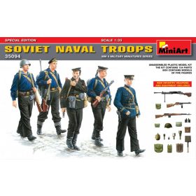   MiniArt 35094 Soviet Naval Troops Special Edition (1/35) Katonai figura makett