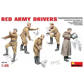 MiniArt 35144 Red Army Drivers (1/35) Katonai figura makett