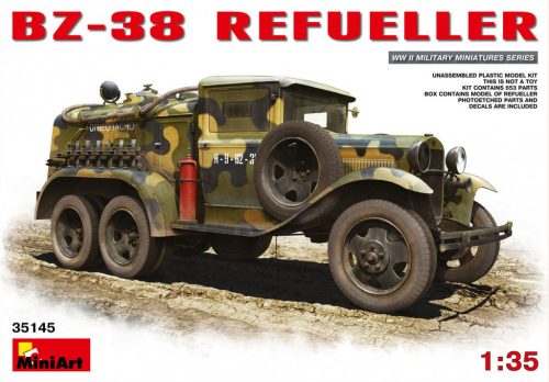 MiniArt 35145 BZ-38 Refueller (1/35) Teherautó makett