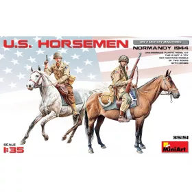   MiniArt 35151 U.S. Horsemen. Normandy 1944 (1/35) Katonai figura makett