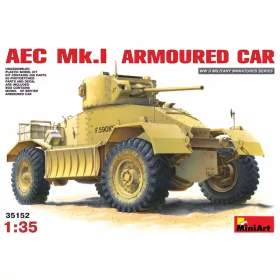  MiniArt 35152 AEC Mk 1 Armoured Car (1/35) Harcjármű makett