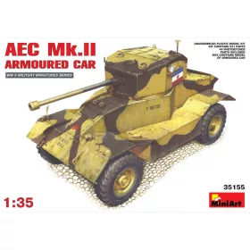   MiniArt 35155 AEC Mk 2 Armoured Car (1/35) Harcjármű makett