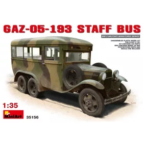   MiniArt 35156 GAZ-05-193 Staff Bus (1/35) Személyautó makett