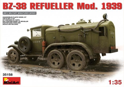 MiniArt 35158 BZ-38 Refueller Mod 1939 (1/35) Teherautó makett