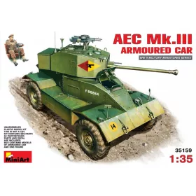   MiniArt 35159 AEC Mk 3 Armoured Car (1/35) Harcjármű makett