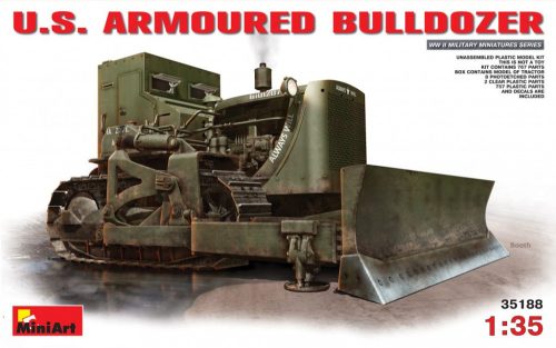 MiniArt 35188 U.S. Armoured Buldozer (1/35) Buldózer makett